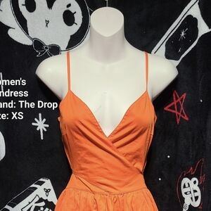 The Drop | Women's Orange Sundress | Size XS |